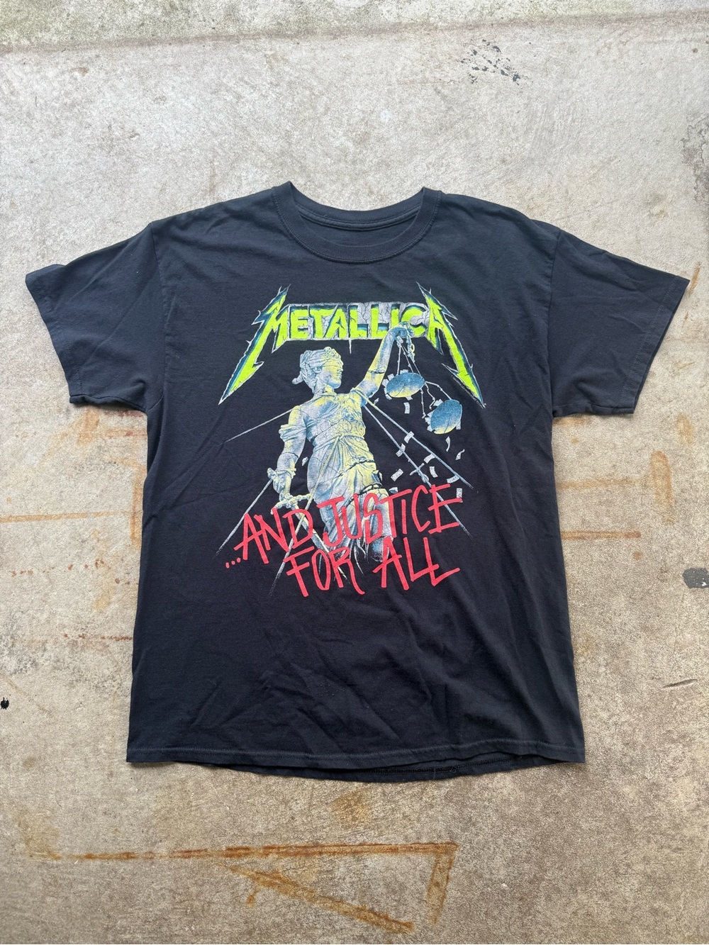 2006 Metallica And Justice for All' Graphic Tee Mens Large